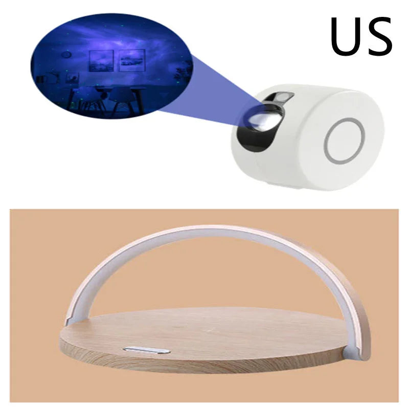 Fast Qi Wireless Charger Table Lamp - Trendzy Cart