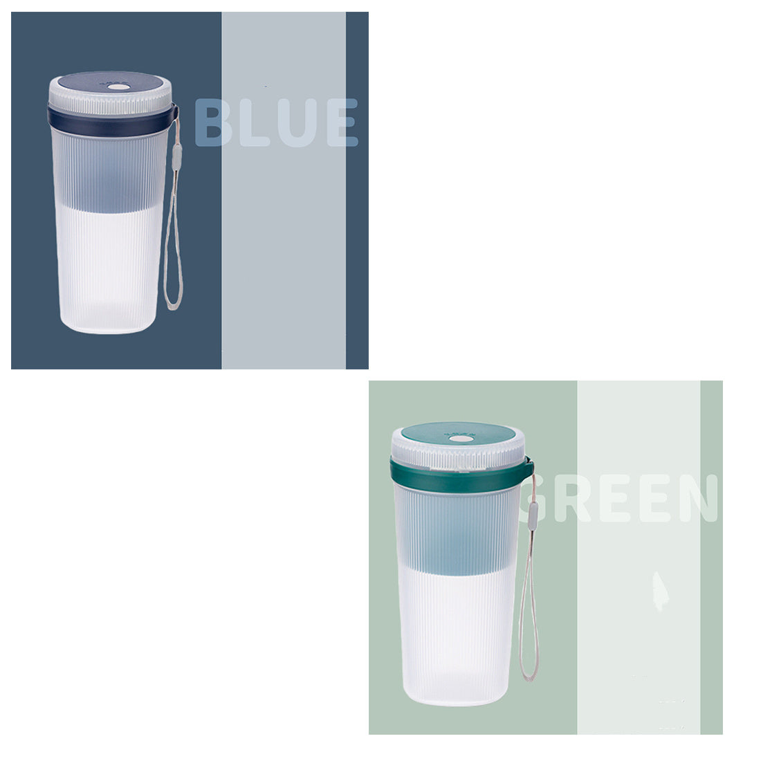 Multi-Function Portable Blender Electric Juicer Cup Sports Bottle Fruit Blender USB Rechargeable Smoothie Blender Fruits Juicer Extractor - Trendzy Cart