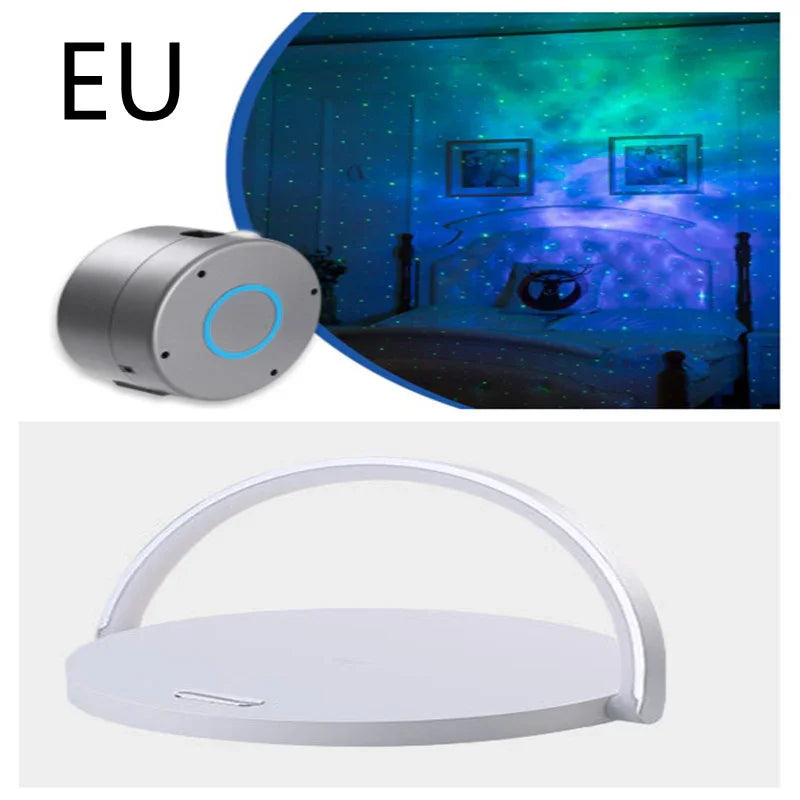 Fast Qi Wireless Charger Table Lamp - Trendzy Cart