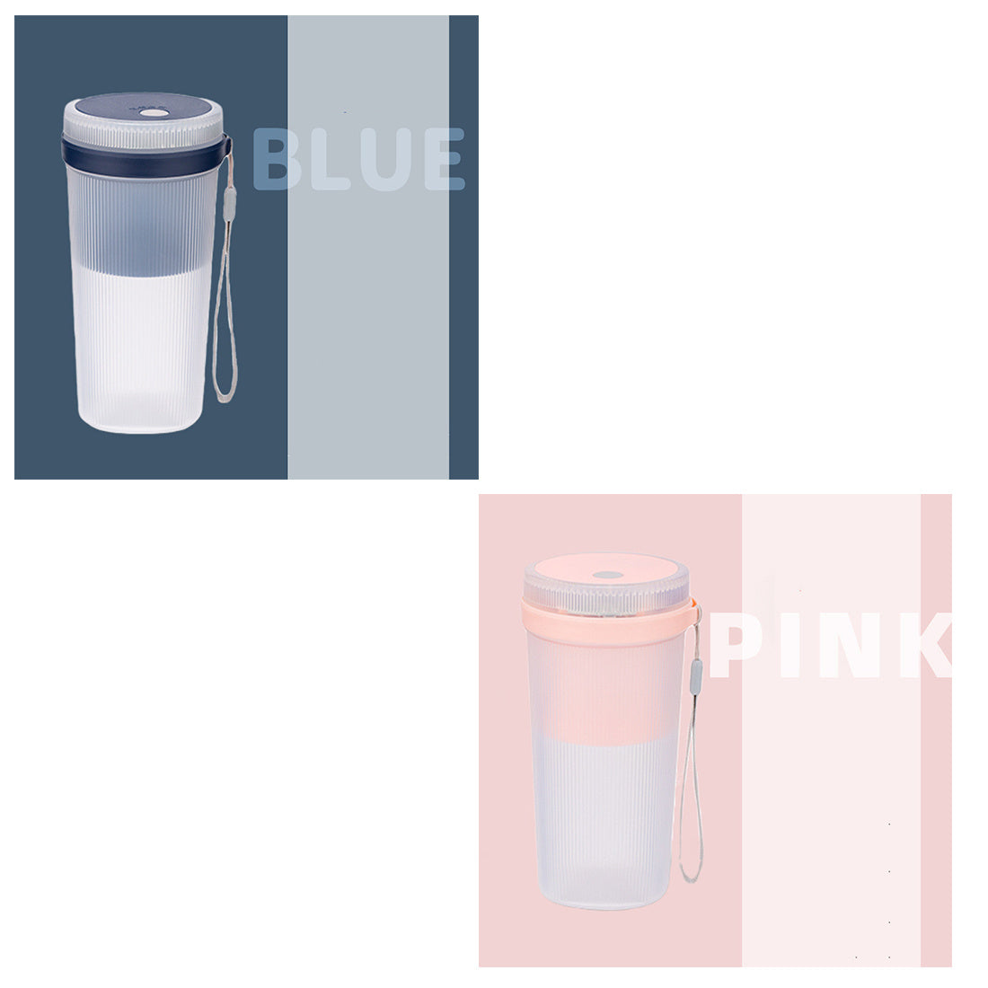 Multi-Function Portable Blender Electric Juicer Cup Sports Bottle Fruit Blender USB Rechargeable Smoothie Blender Fruits Juicer Extractor - Trendzy Cart