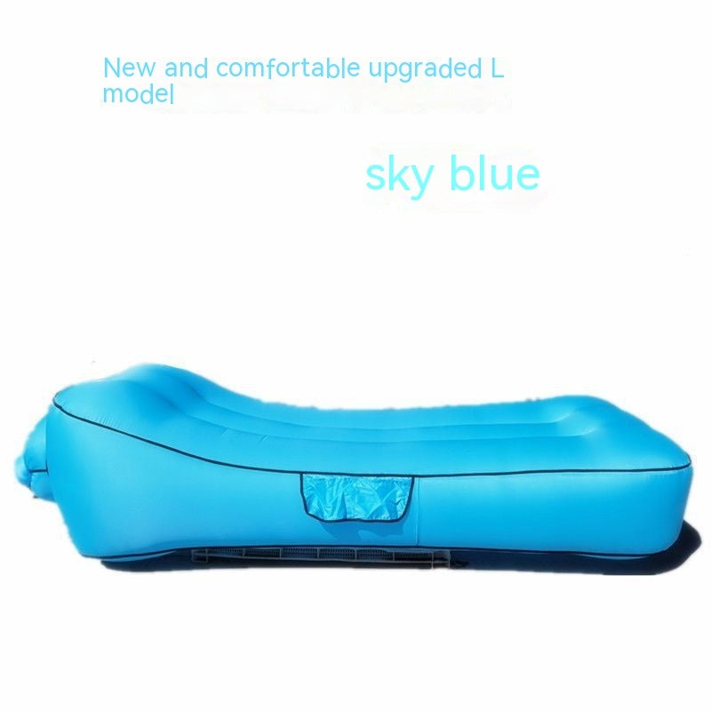 Camping Sofa Inflatable Sofa Portable Air Bed Outdoor Airbed Casual Beach Recliner Floatation Bed - Trendzy Cart