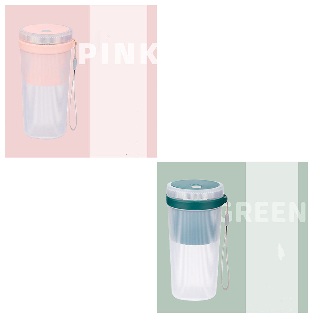 Multi-Function Portable Blender Electric Juicer Cup Sports Bottle Fruit Blender USB Rechargeable Smoothie Blender Fruits Juicer Extractor - Trendzy Cart