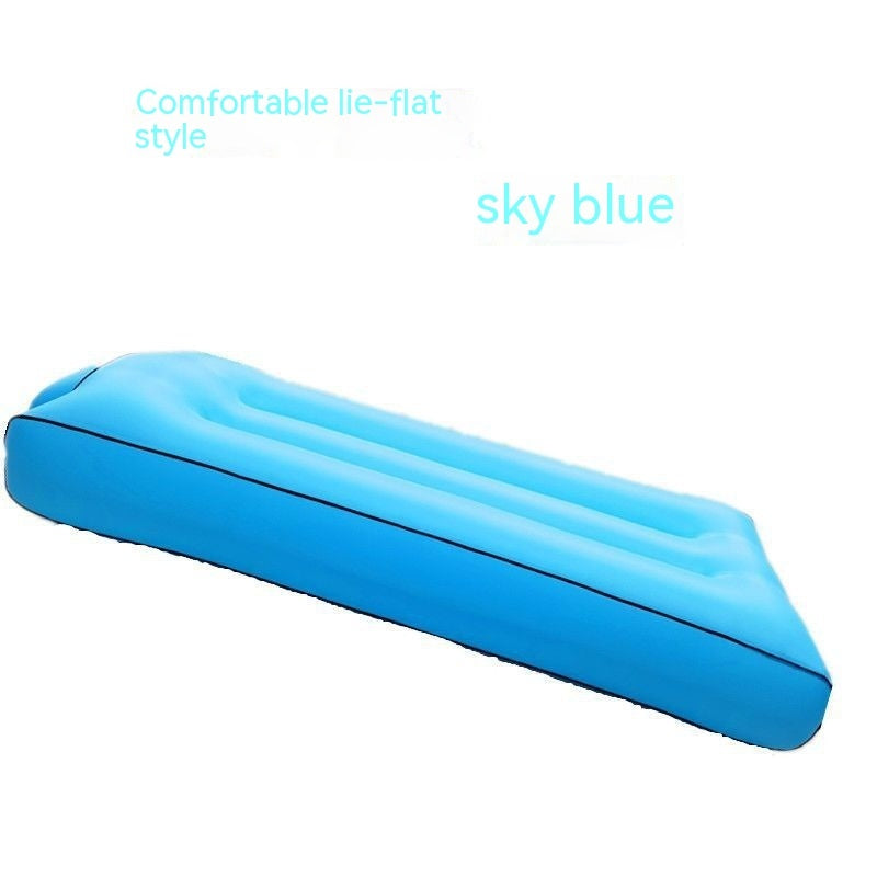 Camping Sofa Inflatable Sofa Portable Air Bed Outdoor Airbed Casual Beach Recliner Floatation Bed - Trendzy Cart