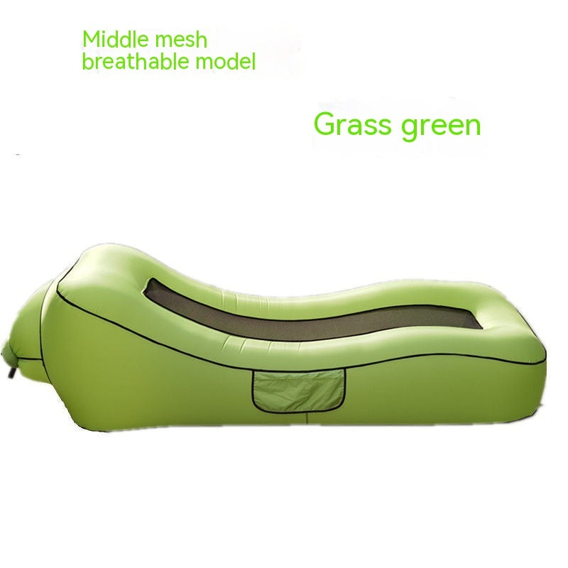 Camping Sofa Inflatable Sofa Portable Air Bed Outdoor Airbed Casual Beach Recliner Floatation Bed - Trendzy Cart