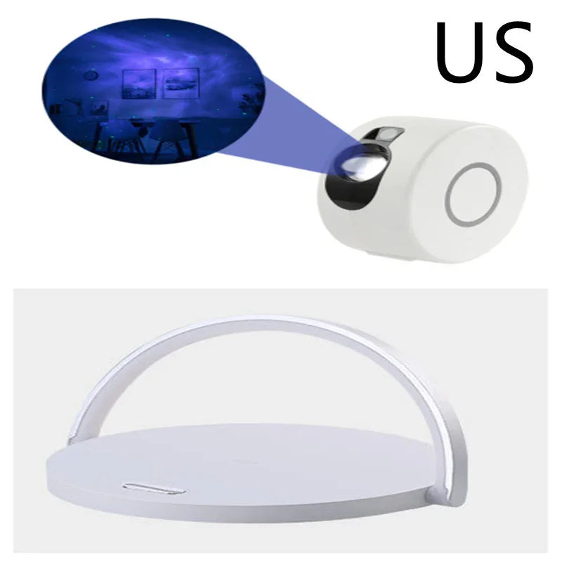 Fast Qi Wireless Charger Table Lamp - Trendzy Cart