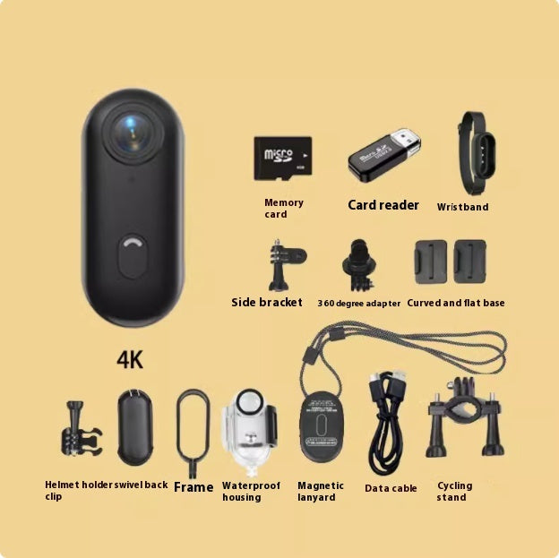 Outdoor Sports Camera In Helmet Motorcycle Bike Sport Mini Filming Bicycle Action 4K Professional Body Cam And Video Cameras - Trendzy Cart