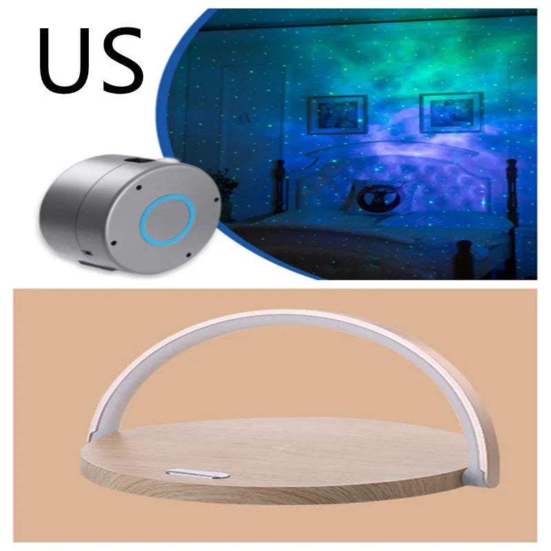 Fast Qi Wireless Charger Table Lamp - Trendzy Cart