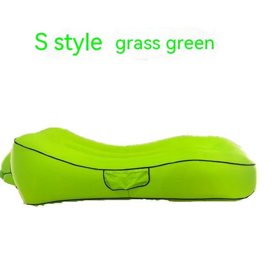 Camping Sofa Inflatable Sofa Portable Air Bed Outdoor Airbed Casual Beach Recliner Floatation Bed - Trendzy Cart