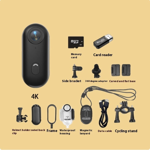 Outdoor Sports Camera In Helmet Motorcycle Bike Sport Mini Filming Bicycle Action 4K Professional Body Cam And Video Cameras - Trendzy Cart